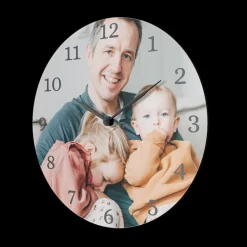 Wandklok met foto