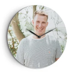 Wandklok met foto