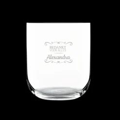 Waterglas deluxe graveren
