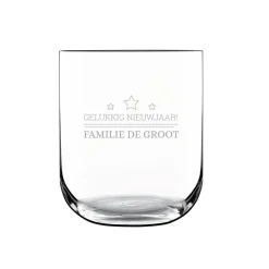 Waterglas deluxe graveren