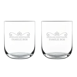 Waterglas deluxe graveren