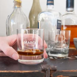 Whiskey glas met naam