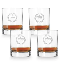 Whiskey glas met naam