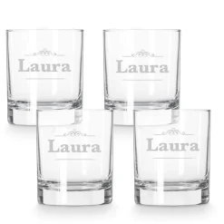Whiskey glas met naam