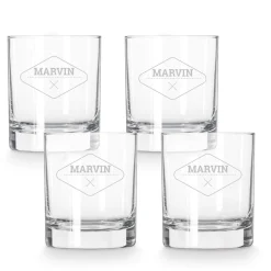 Whiskey glas met naam