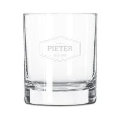 Whiskey glas met naam