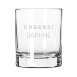 Whiskey glas met naam