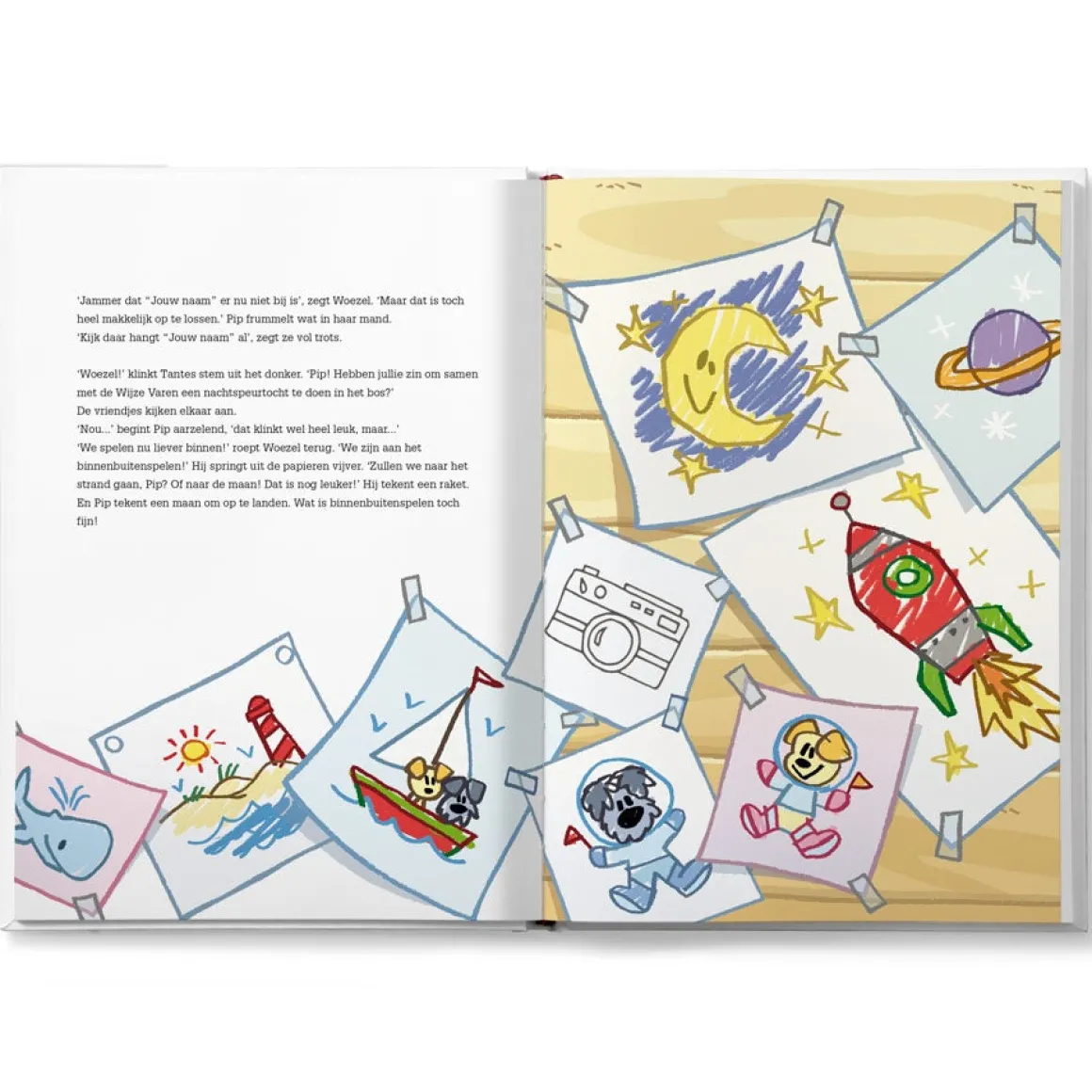 Winterboek - Woezel en Pip boek
