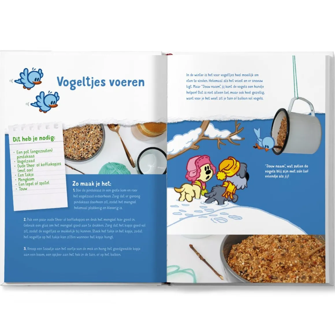 Winterboek - Woezel en Pip boek