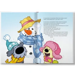 Winterboek - Woezel en Pip boek