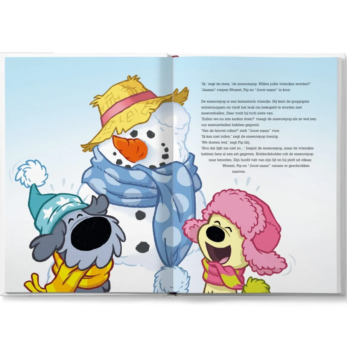 Winterboek - Woezel en Pip boek