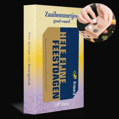 Zaaibommetjes goud waard met Fijne Feestdagen Primera Keuze Cadeaukaart