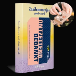 Zaaibommetjes goud waard met Ontzettend bedankt Primera Keuze Cadeaukaart