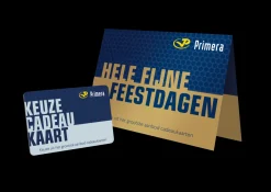 Zaaibommetjes met Fijne Feestdagen Primera Keuze Cadeaukaart